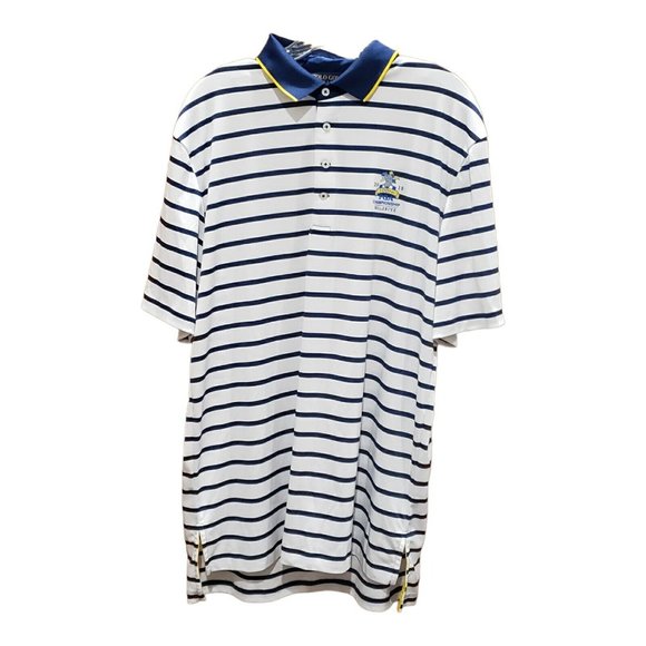 Polo Ralph Lauren Tops - Womens Ralph Lauren Polo Golf Large 100 Anniversary Bellerive PGA Golf Shirt